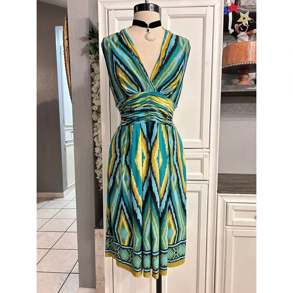 Classy Business Casual Office Attire Sleeveless Dress 6 Summer Spring Stretchy